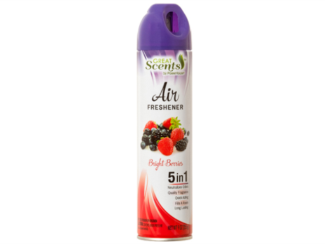 AMBIENT. BRIGHT BERRIES GREAT SCENTS 255G C/12