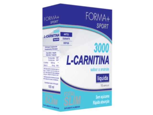 FORMA+ L-CARNITINA 3000 10UN C/6